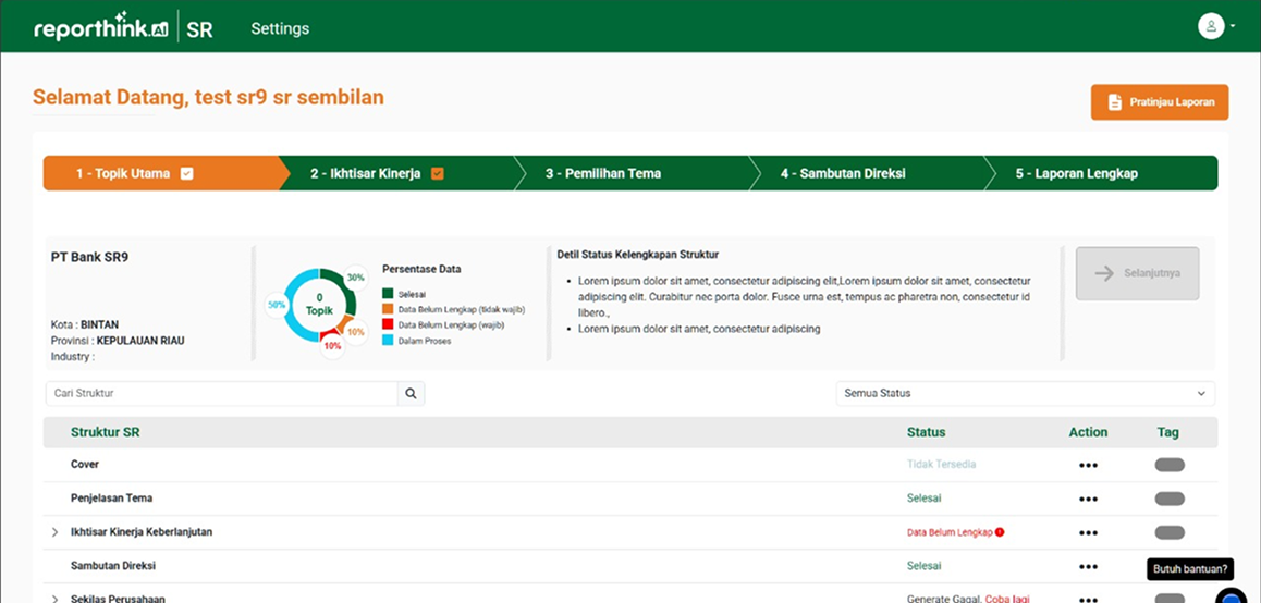 Reporthink Screenshot 1